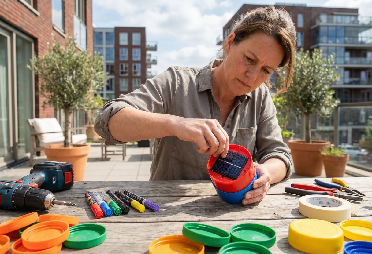 plastic deksels terras schat