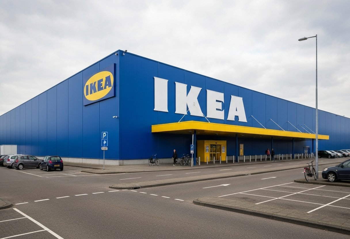 IKEA verticale opbergoplossing smalle entrees