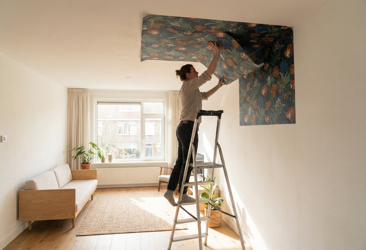 interieur decoratietips witte plafond sfeer veranderen