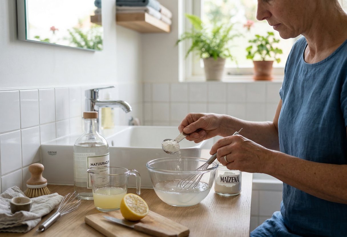 zelfgemaakte antikalk gel 3 ingrediënten oppervlakken