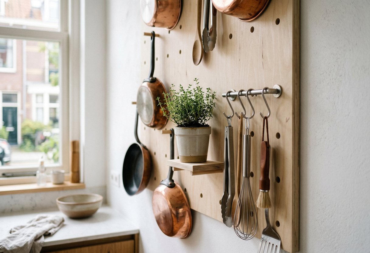 Pegboard organisatie veranderen