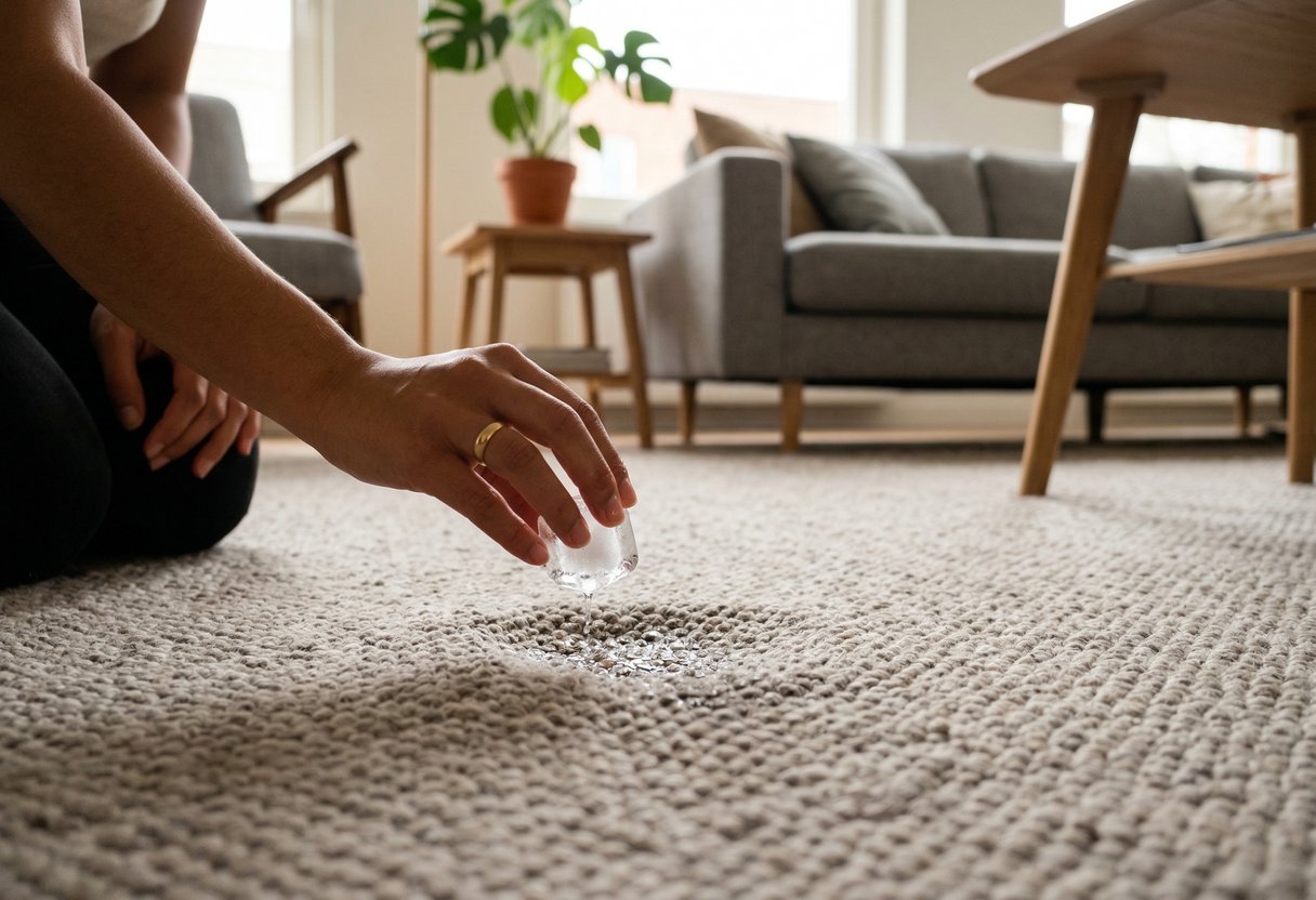 ijsblokje tapijt jeugdigheid