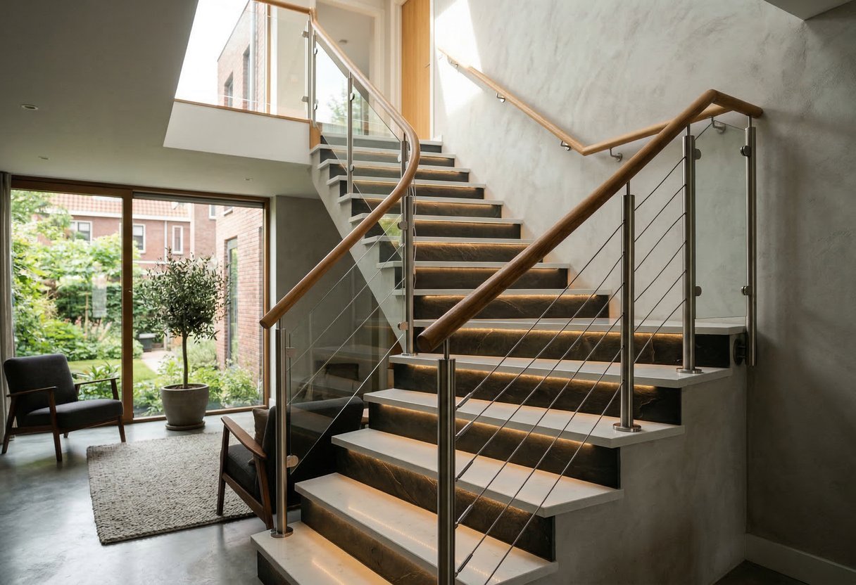 verrassend materiaal trappen vaarwel hout beton