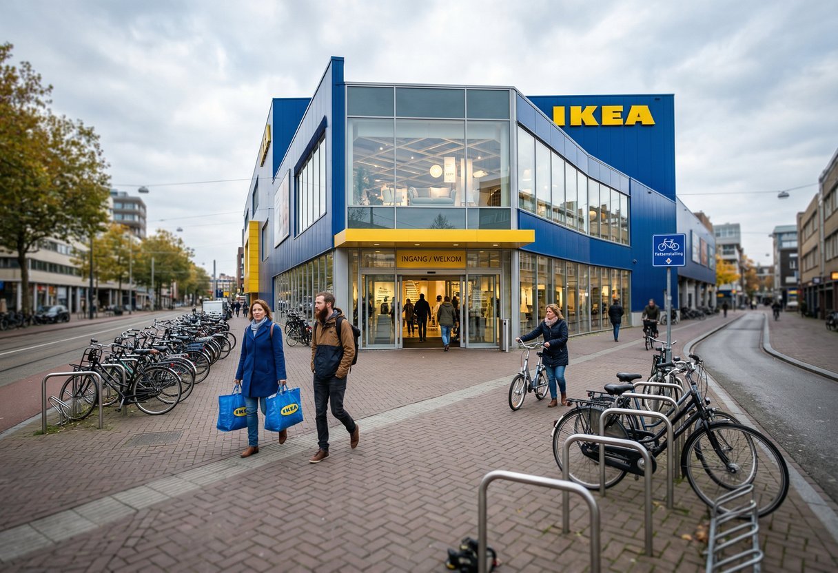 IKEA trendy tafel pastel design lente