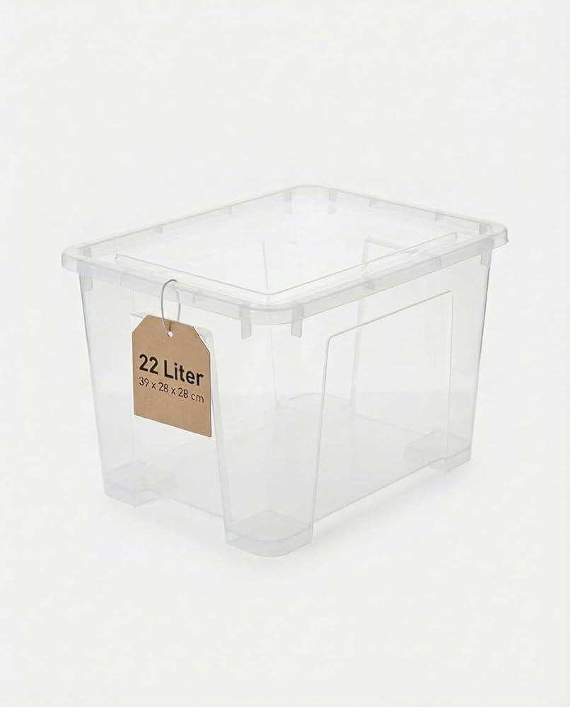 IKEA biedt transparante dozen aan voor minder dan 5 € om de ruimte in uw koelkast te optimaliseren als lade.