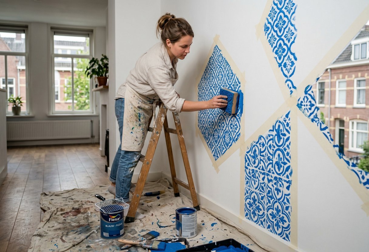 muren kunstwerken alternatief behang