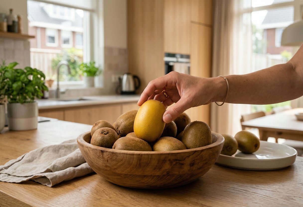 groene gele kiwi immuniteit spijsvertering voordelen