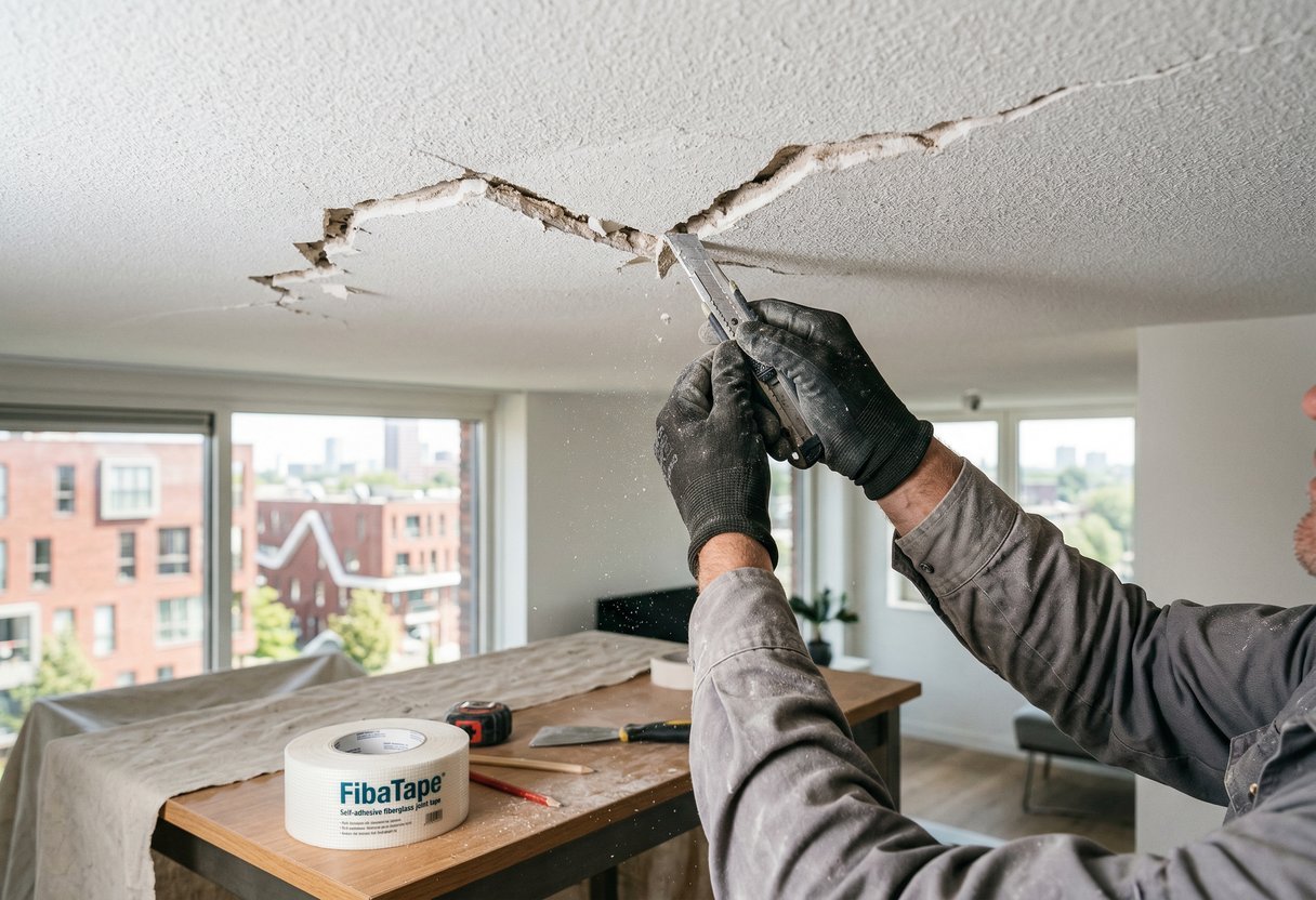 scheur plafond opvullen accessoire