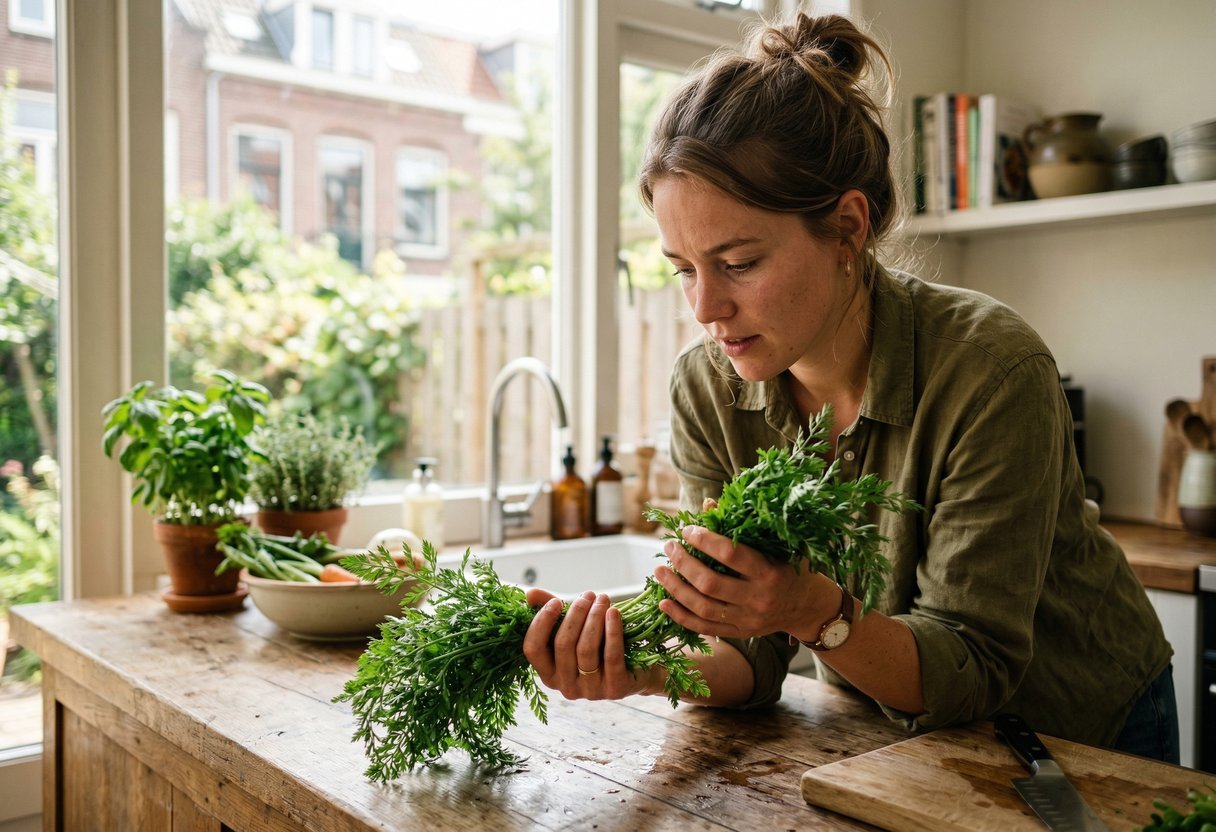 wortelloof culinaire schat keuken